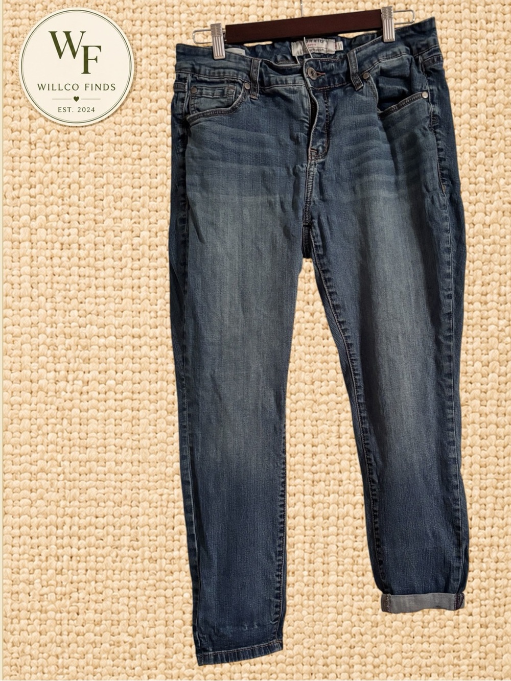 Torrid Women’s Curvy Skinny Jeans Size 12 Dark Wash Stretch Denim Ankle